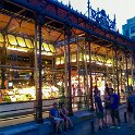 EU ESP MAD Madrid 2017JUL18 004  The final stop for the evening for most of the group was   Mercado de San Miguel   ( San Miguel Markets ), which I had visited earlier in the day for lunch. : 2017, 2017 - EurAisa, DAY, Europe, July, Southern Europe, Spain, Tuesday
